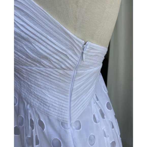 Catherine Malandrino White Cotton Dress - Picture 11 of 13
